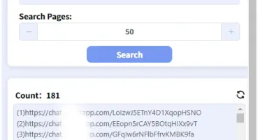 Extrator de Grupos da plataforma de mensagens