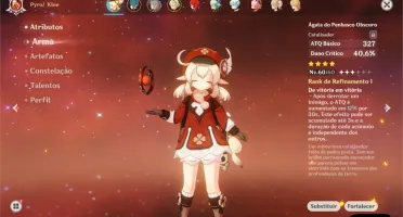 GENSHIN IMPACT - AR34 - KLEE + DILUC  5*