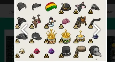 Vendo conta Habbo 2008 com muitos visuais