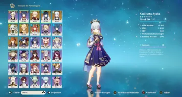NA56 - Yelan,Ayaka(BiS),Childe(BiS),Nilou,Nahida,Kazuha,Mona