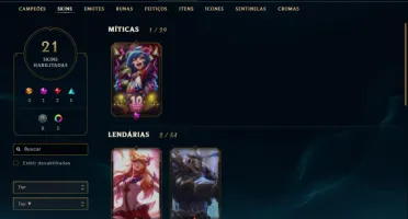 CONTA GOLD 2 / LVL 171 / SKINS / CAMPEÕES+++