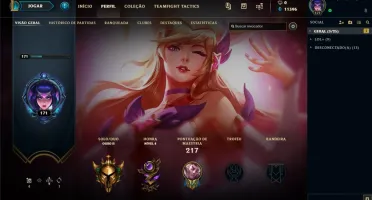 CONTA GOLD 2 / LVL 171 / SKINS / CAMPEÕES+++