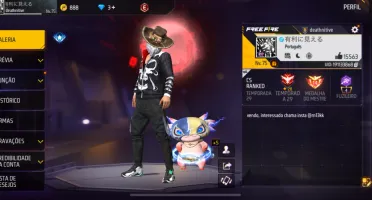Conta De Free Fire Muito Gemada
