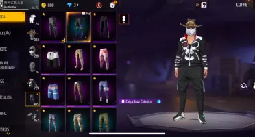 Conta De Free Fire Muito Gemada