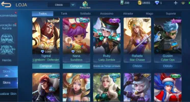 Vendo conta do Mobile legends