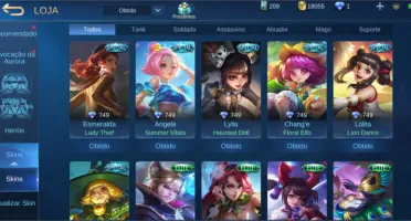 Vendo conta do Mobile legends