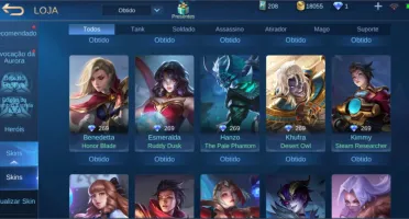 Vendo conta do Mobile legends