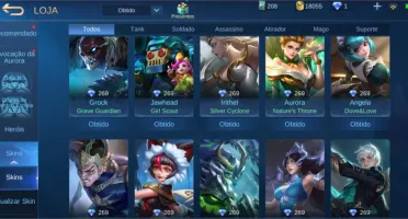 Vendo conta do Mobile legends