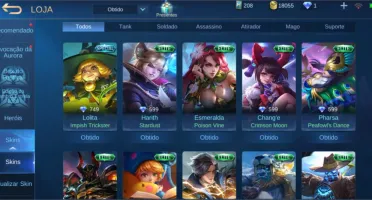 Vendo conta do Mobile legends