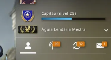 Csgo conta aguia 2 smurf com prime