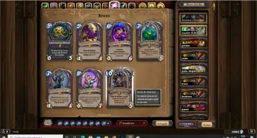 conta Heartstone, muitas lendarias, aventuras e 12k de pó