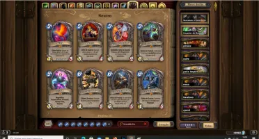 conta Heartstone, muitas lendarias, aventuras e 12k de pó