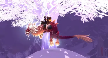 Montaria Wow - Serpente Das Nuvens Carmesim Celestial
