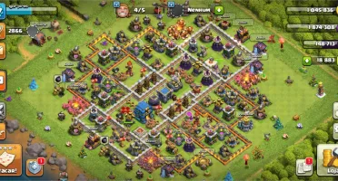 Conta CV 12 Full, 19 Mil Gemas, Faltando Alguns Muros...