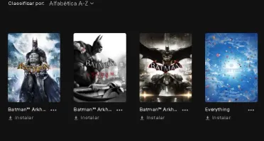 Conta epic games 20 jogos