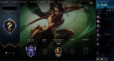 Conta League of Legends - Diamante 2
