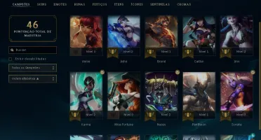 Conta League Of Legends