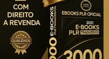 Pacote 3.000 PLR Em Português 2025 + Direito de revenda
