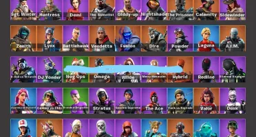 conta fortnite temporadas 4-11 completas + salve o mundo
