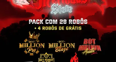 SUPER PACK DE ROBÔS BLAZE / FUTEBOL / CASSINOS / ROLETAS 🥇