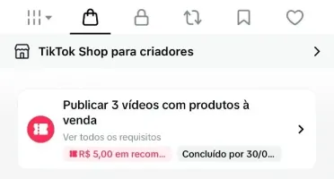 Conta Do Tiktok Shop Ativo + Monetizada +57,5K Seguidores