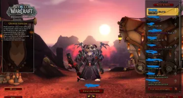 Conta wow com torre dos magos druid