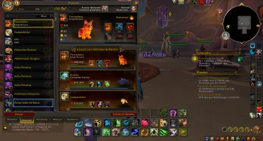 Conta wow com torre dos magos druid