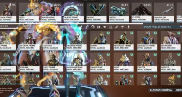 Conta Warframe mr 22 901 platinas