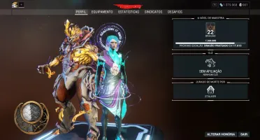 Conta Warframe mr 22 901 platinas