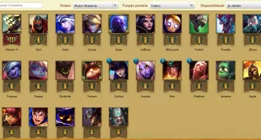 CONTA LEAGUE OF LEGENDS BR- 3 SKINS - 25 CHAMP - UNRANKED