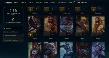 Esmeralda 2 com 50 Champs e 17 Skins