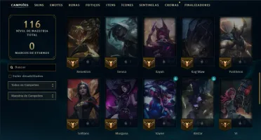 Esmeralda 2 com 50 Champs e 17 Skins
