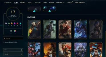 Esmeralda 2 com 50 Champs e 17 Skins