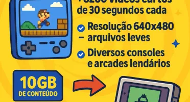 PROMOÇÃO DE NATAL 🎮 Canal de RetroGames !!PRONTO!!🎮
