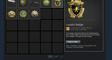CONTA CSGO PRIME GLOBAL +MEDALHAS E SKINS+CONTA STEAM LVL 45
