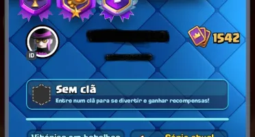 Conta rara e bem evoluida aceito proposta