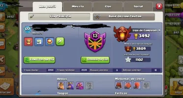 CLASH OF CLANS CV 12 BARATO