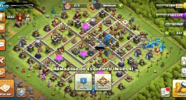 CLASH OF CLANS CV 12 BARATO