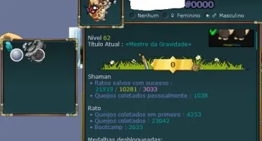Conta Transformice Lvl62 13 pelos 4.2k first antiga