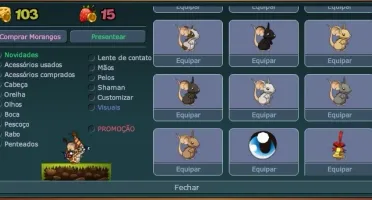 Conta Transformice Lvl62 13 pelos 4.2k first antiga