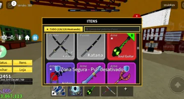 Conta Blox Fruits Muito Rara!! 494M Money, Todas Gamepass!!