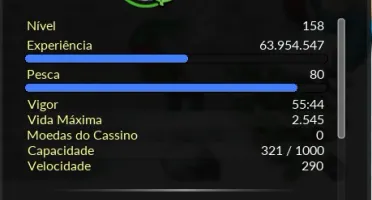 Conta PXG  (Serv:Cosmic) . LvL 158 Com Vários pokes 50+