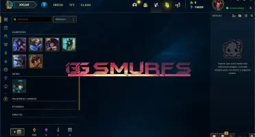 Conta nível 30 - Smurf! - E-mail não verificado.
