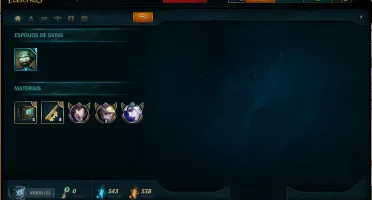 Conta de LOL C / 103 campeões criada na Season 3 / 26 SKINS.