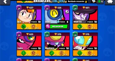 Conta de Brawl Stars semi full