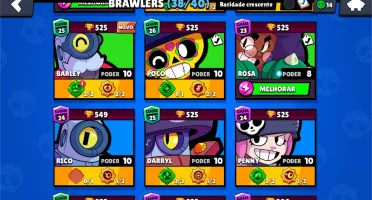 Conta de Brawl Stars semi full