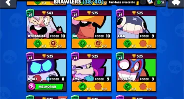Conta de Brawl Stars semi full