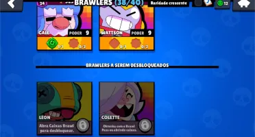 Conta de Brawl Stars semi full