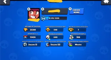 Conta de Brawl Stars semi full