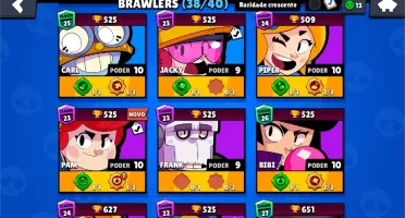 Conta de Brawl Stars semi full